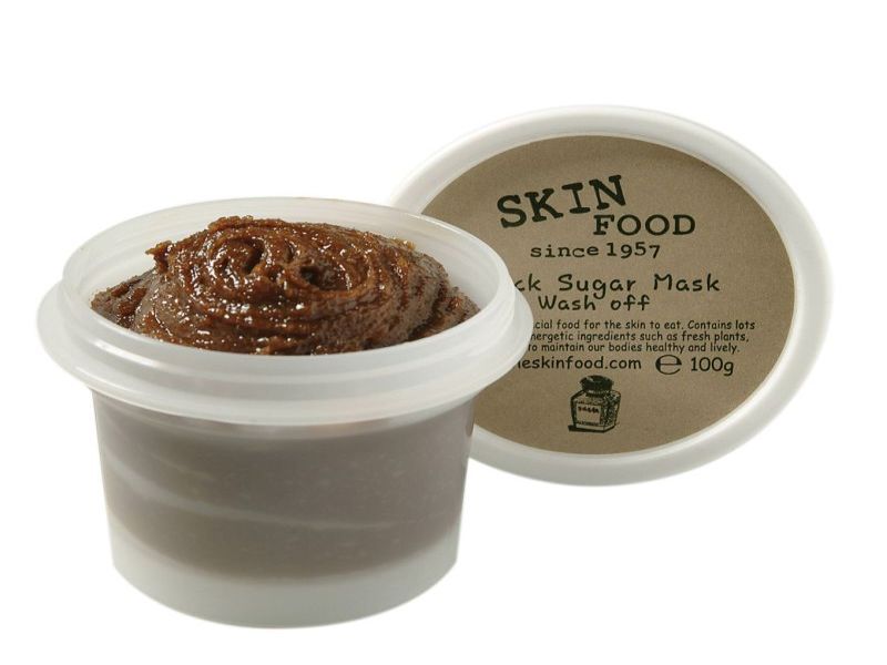 5 Awesome Dessert Inspired Beauty Products You Need to Try Black Sugar Wash Off Mask by Skin Food