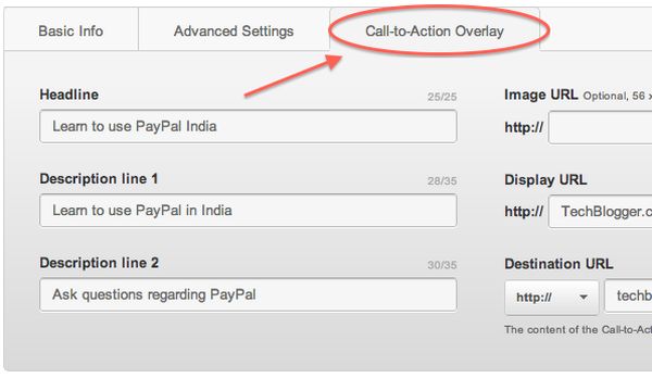 call to action (CTA)