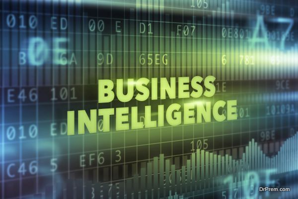 Business intelligence technology concept