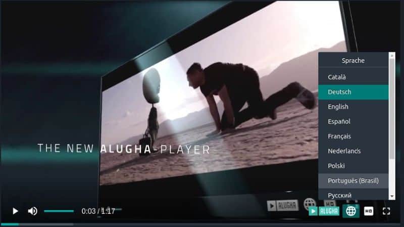 multilingual video creation with Alugha