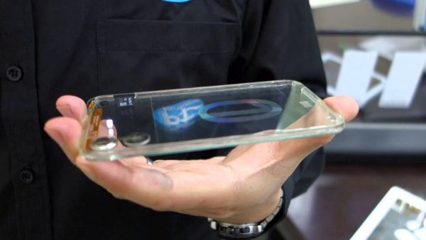 Polytron’s transparent phone