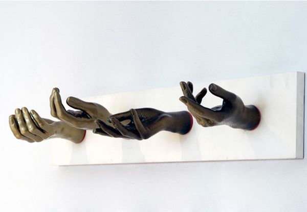 ‘Touch Me’ clothes hanger