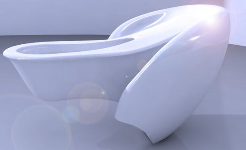 A concept toilet