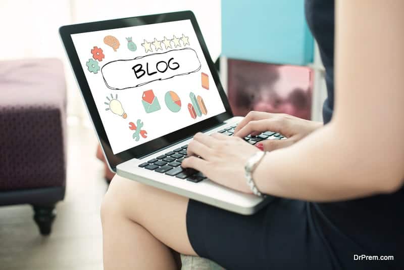 Publishing online on the right blogs