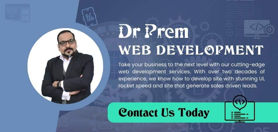 Dr Prem Web Design and Development