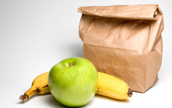 Bag Lunch with Fruit
