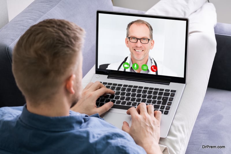 Combination of Telemedicine and home healthcare technology