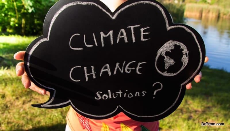 Climate change solutions text
