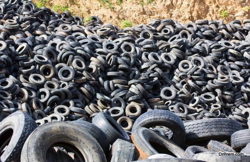 tires were being dumped into the oceans