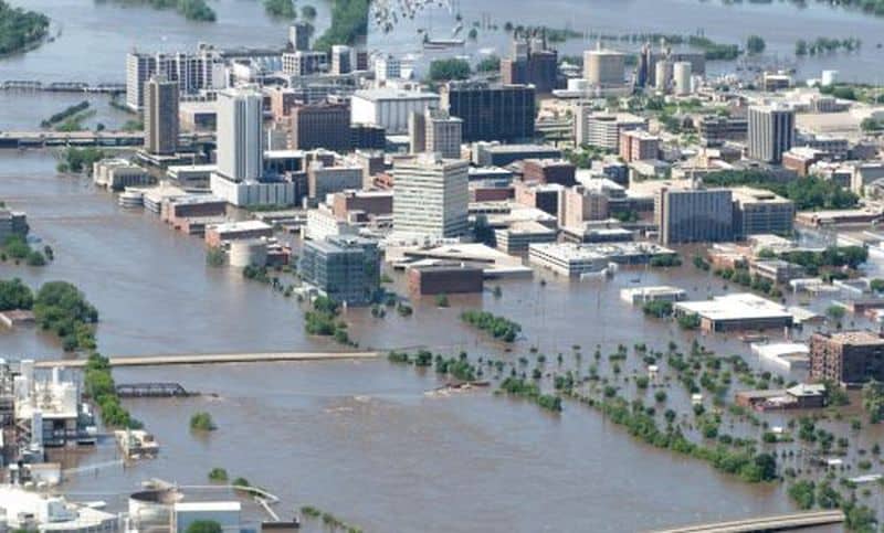 Global warming to cause more Iowa-like floods