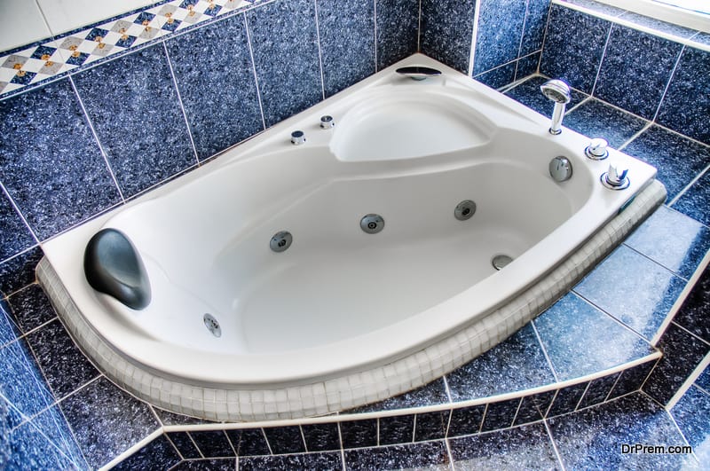 Bathing in style with lavish hi-tech bath tubs