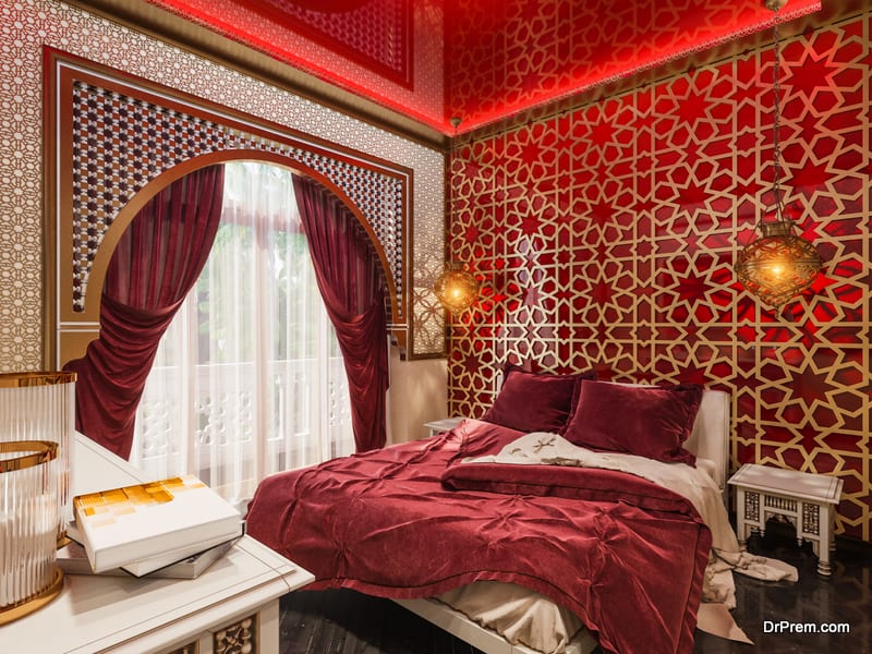 Moroccan themed bedroom essentials