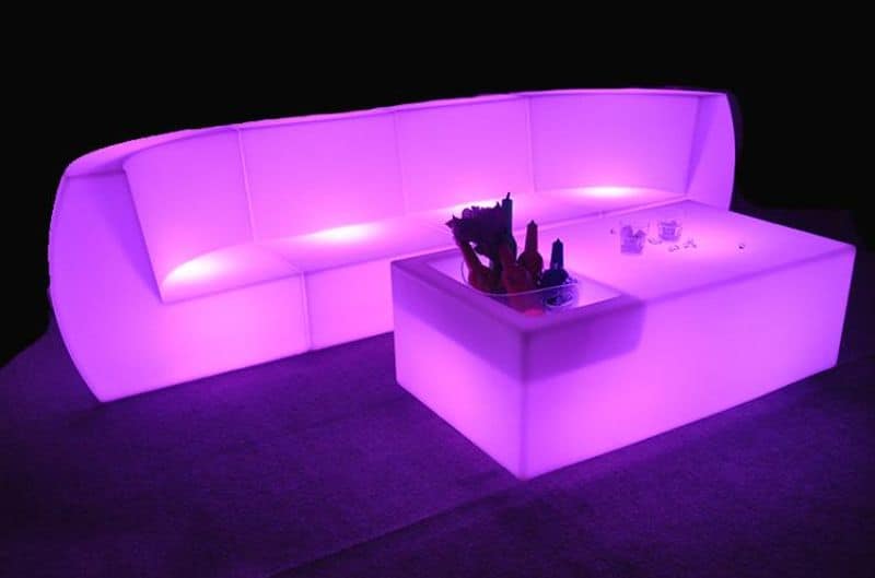 Illuminated Sofa Set