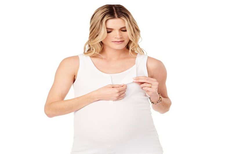 Organic maternity tank by Ingrid and Isabel