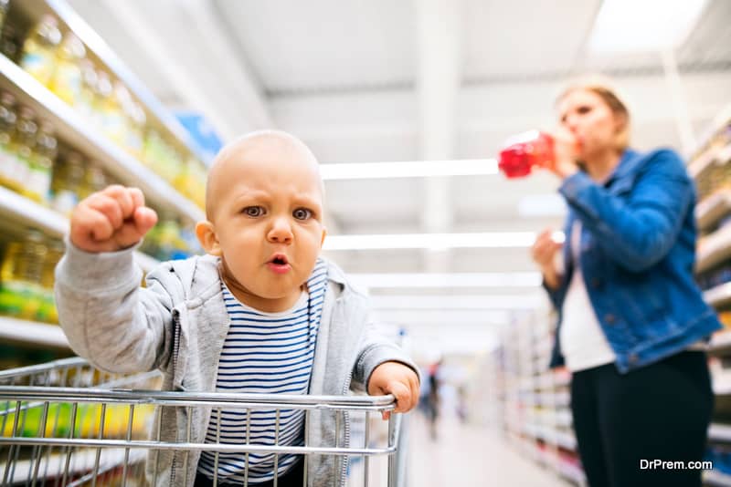 Taming toddler supermarket tantrums