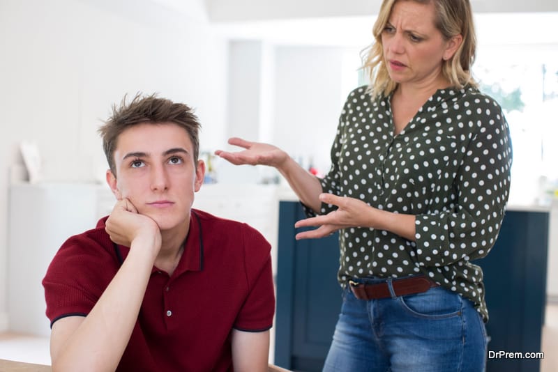 Erring attitude towards teens by parents