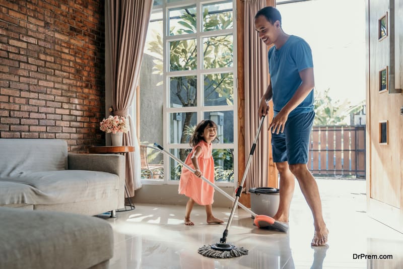 Engage your kids in household chores