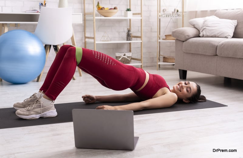 Exercising essentials for home workouts