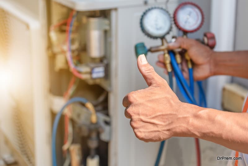 Maintenance guidelines for heating and cooling system