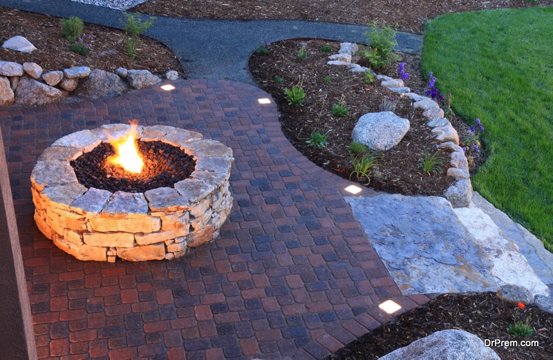 know about maintaining the fire pit