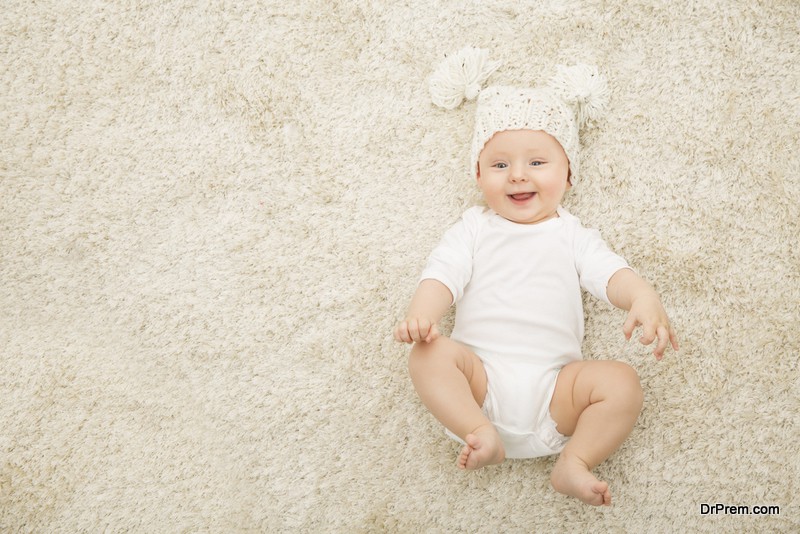 Choose the right carpet for newborn babies
