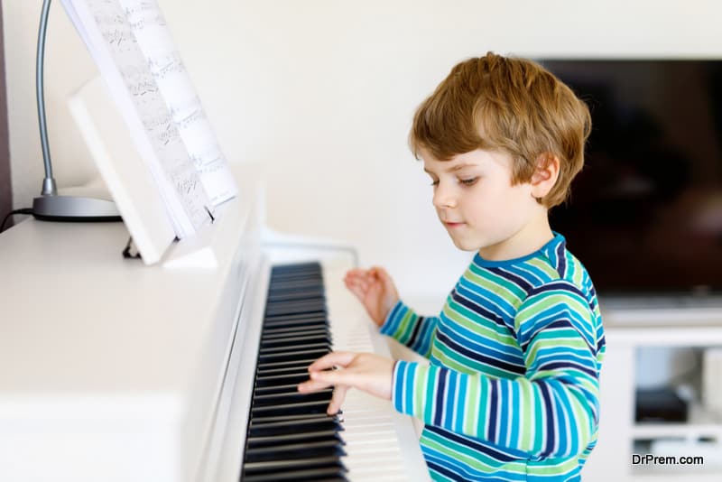 encouraging children to develop their musical talent