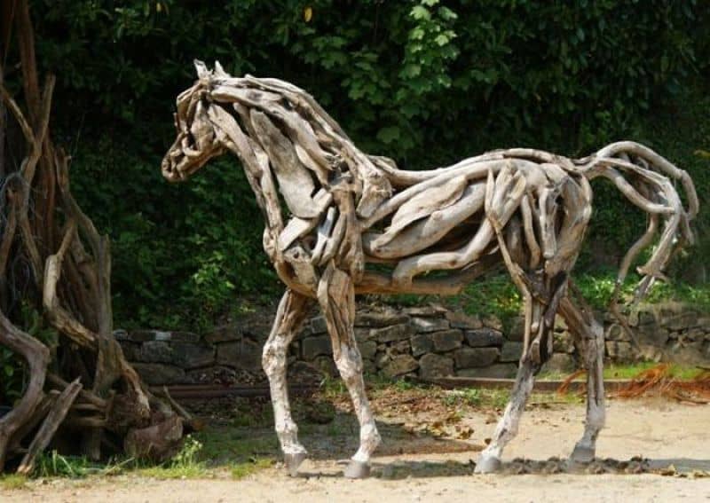 Driftwood Sculptures (Heather Jansch)