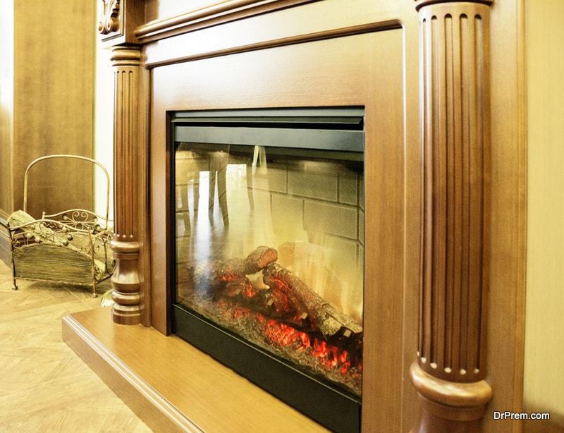 Electric fireplace designs