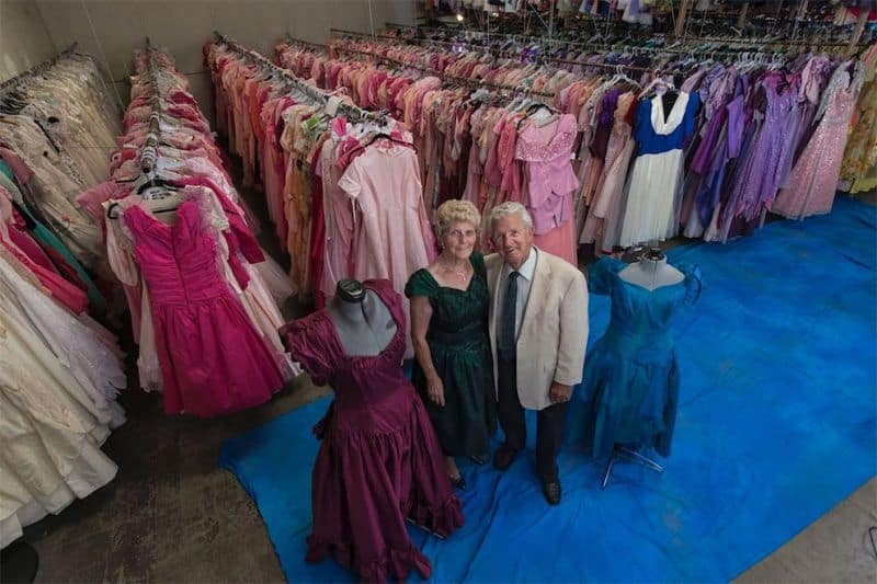 Paul Brockman 55,000 dresses