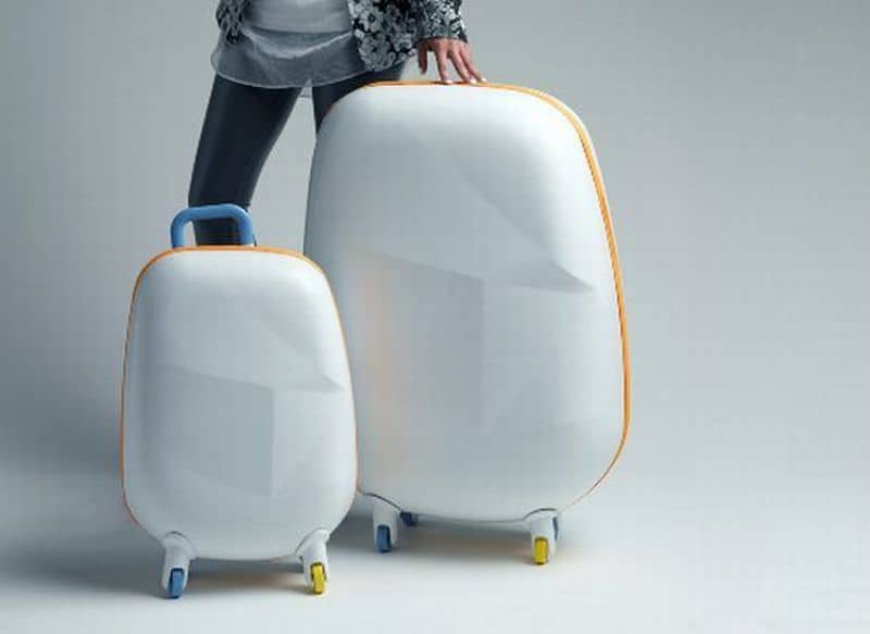 Elicit collection of suitcases