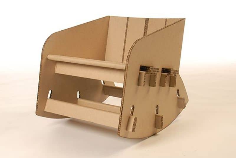 Cardboard Rocking Chair