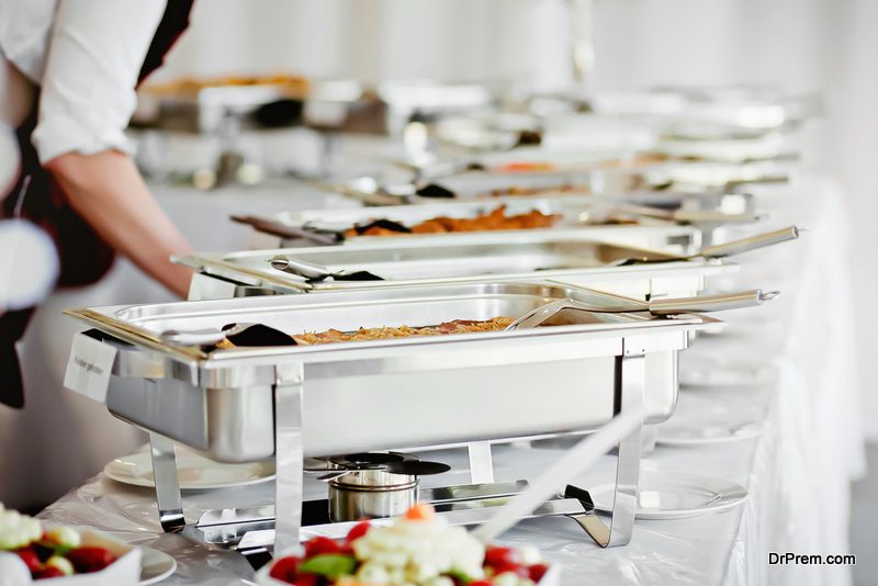 wedding food buffets