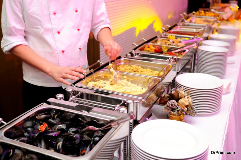 wedding food buffets