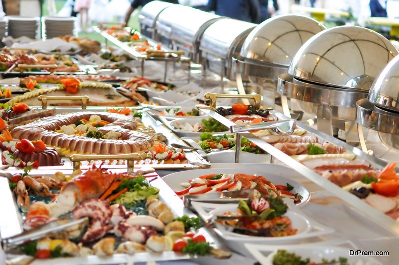 wedding food buffets