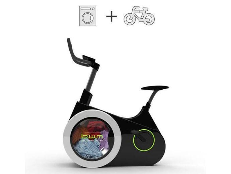 Incredible bike washing machine