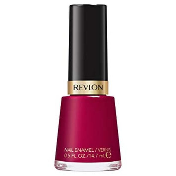 Revlon nail enamel in Revlon red