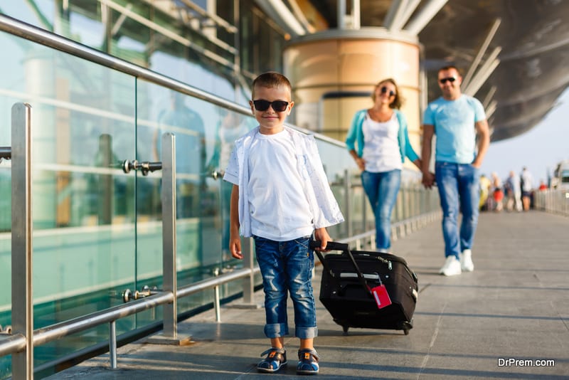 Give your child hisher own wheelie suitcase