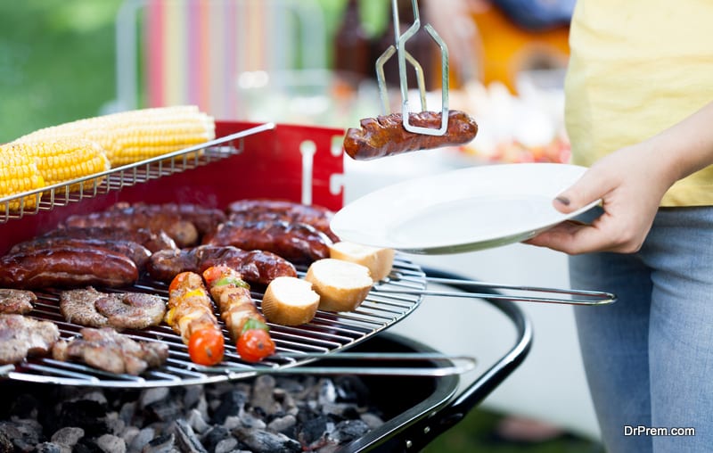 host a cookout together