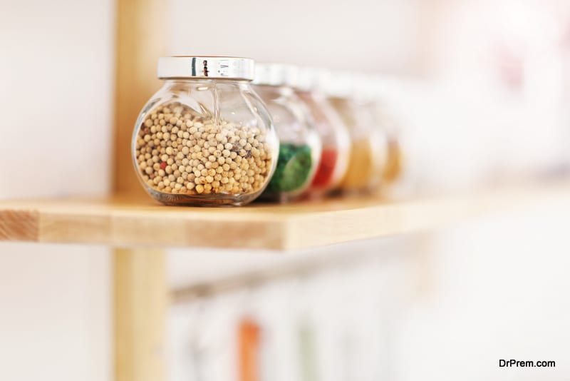 organize a minimalist pantry