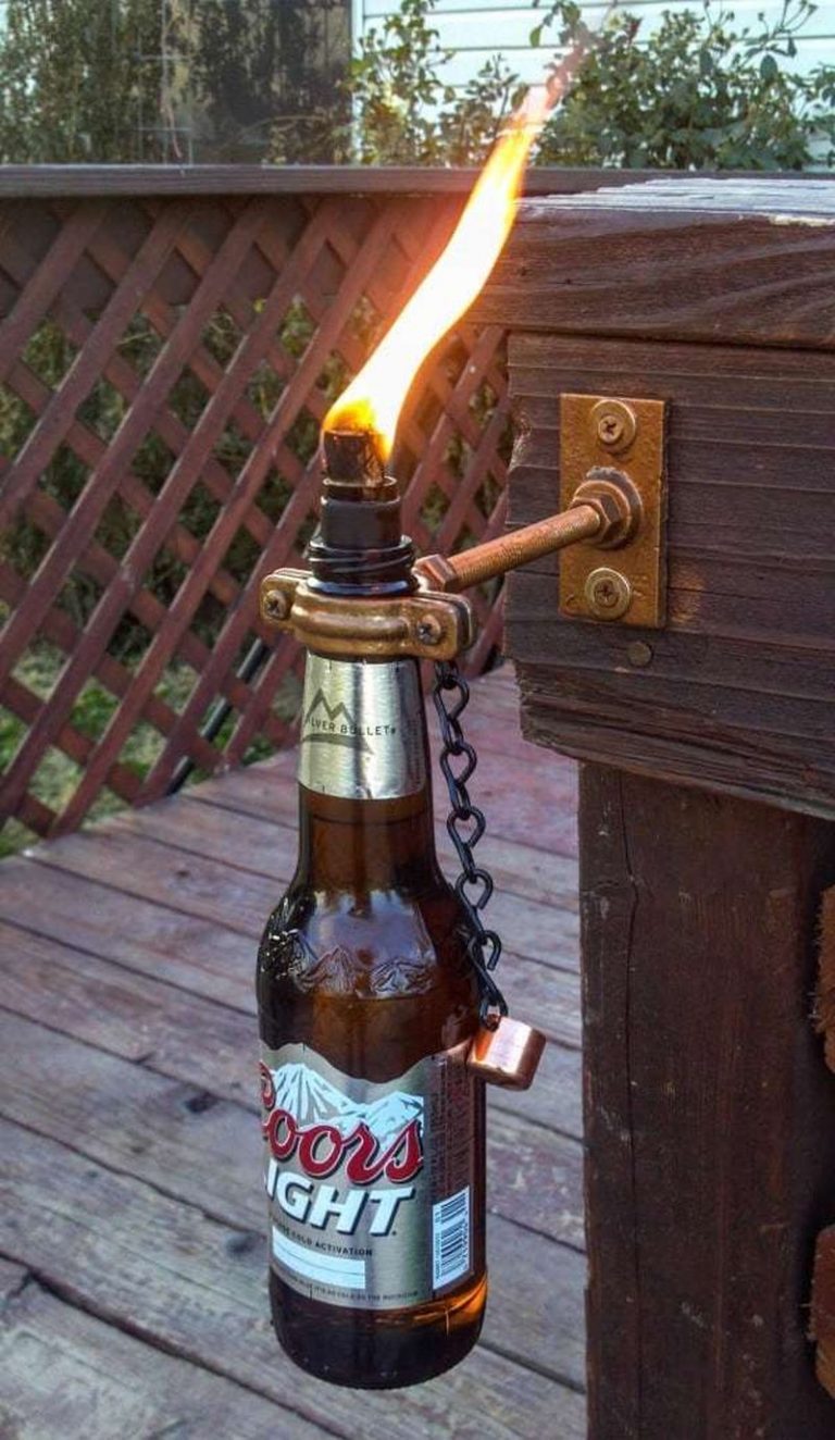 10 DIY Tiki torch ideas