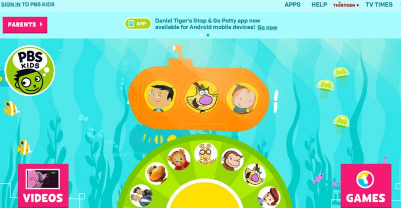 Kids game app