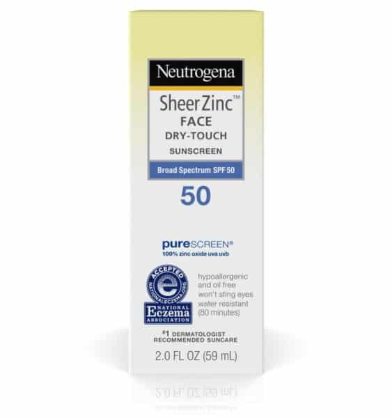 Neutrogena SheerZinc Face Dry-Touch Sunscreen