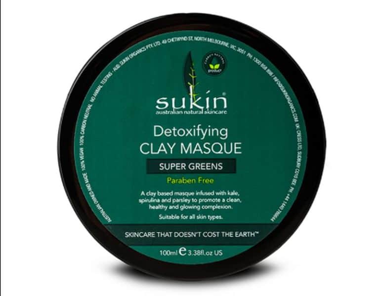 Sukin’s Super Greens Detox Clay Mask