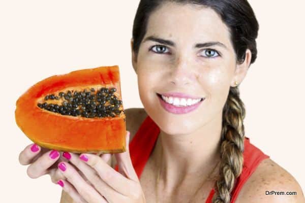  Papaya lightning mask