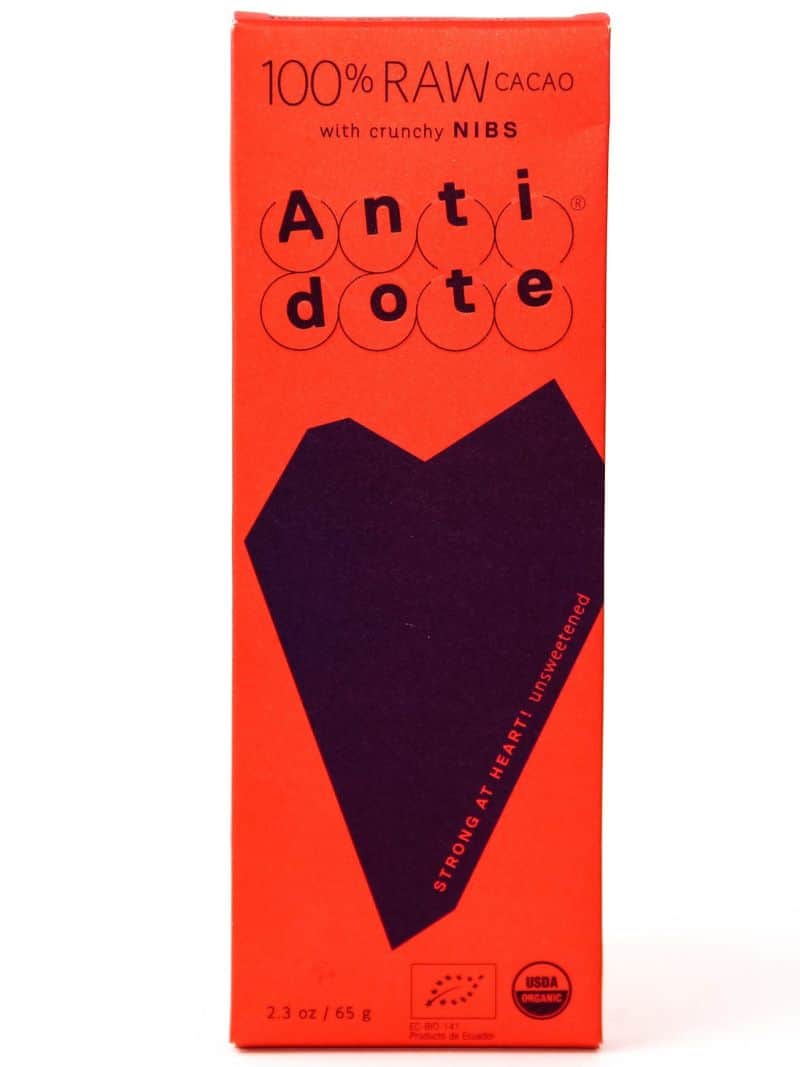 Antidote 100% dark chocolate