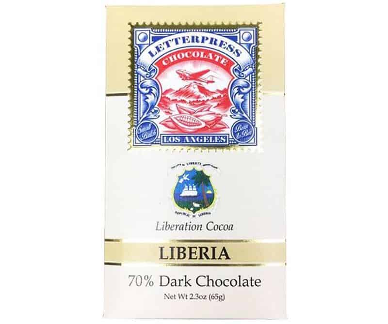 Letterpress Chocolate Liberia, Liberation Cocoa