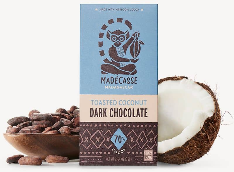 Madécasse Toasted Coconut Dark Chocolate