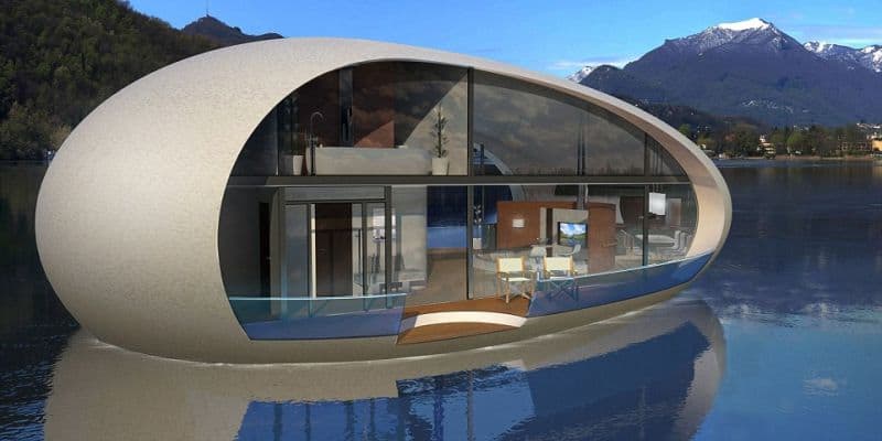 Giant Egg shaped Eco Houses