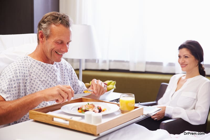 Modifications in hospital meal plans