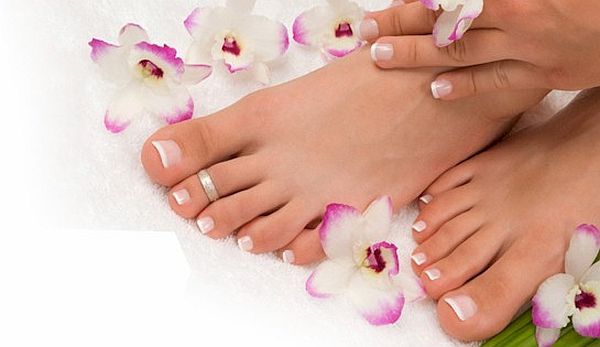Manicures and pedicures